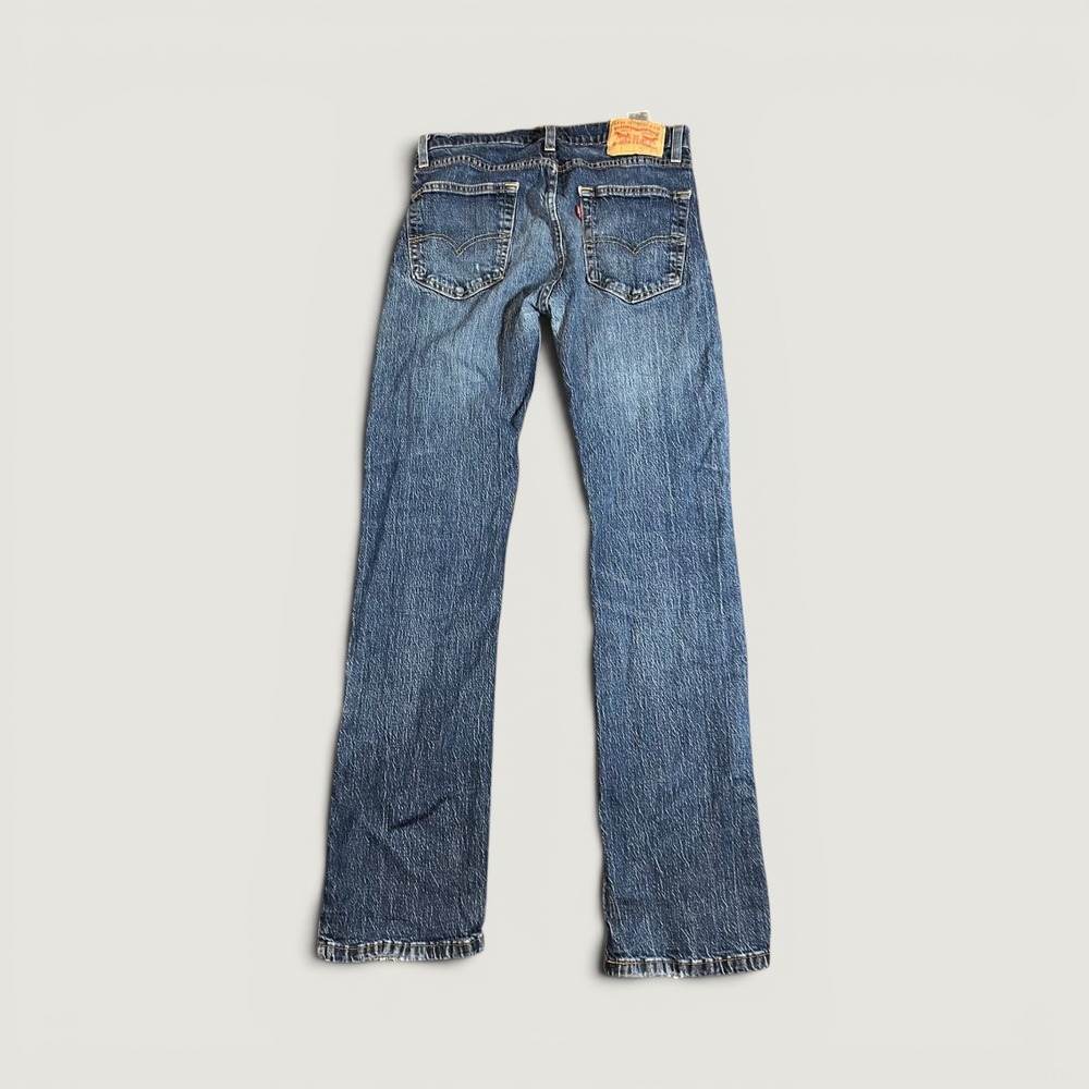 Levi's 527 Slim Bootcut Jeans Mens 30x32 Dark Wash Indigo Denim Pants